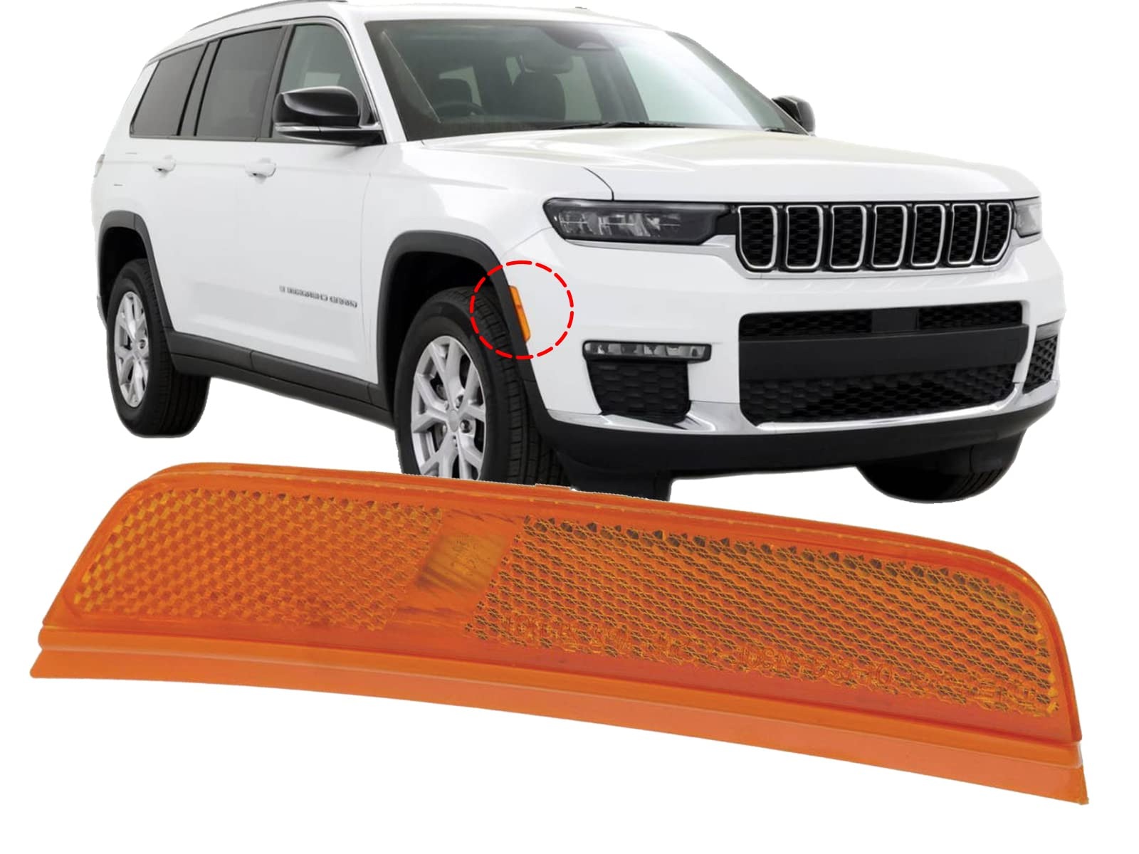 მაშუქი ციმციმა მარცხენა - JEEP GRAND CHEROKEE 2022-
