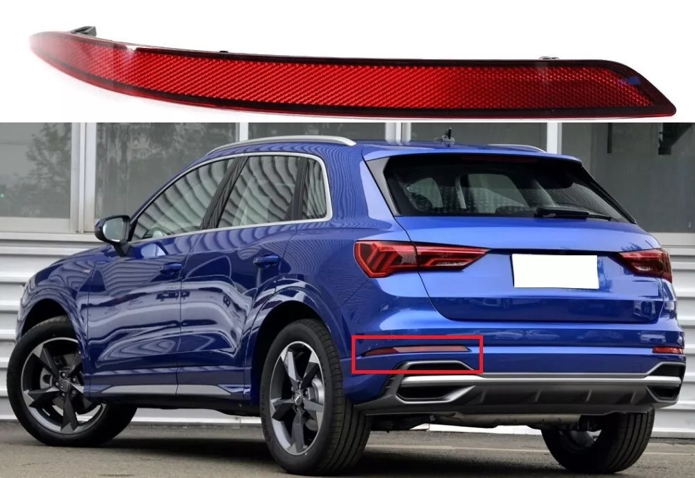 რეფლექტორი უკანა მარცხენა - AUDI Q3 2019- რეფლექტორი უკანა მარცხენა - AUDI Q3 2019-