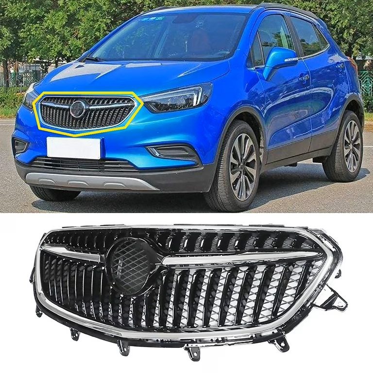 ბადე შავი ქრომის ჩარჩოთი - BUICK ENCORE 2017-2021 ბადე შავი ქრომის ჩარჩოთი - BUICK ENCORE 2017-2021