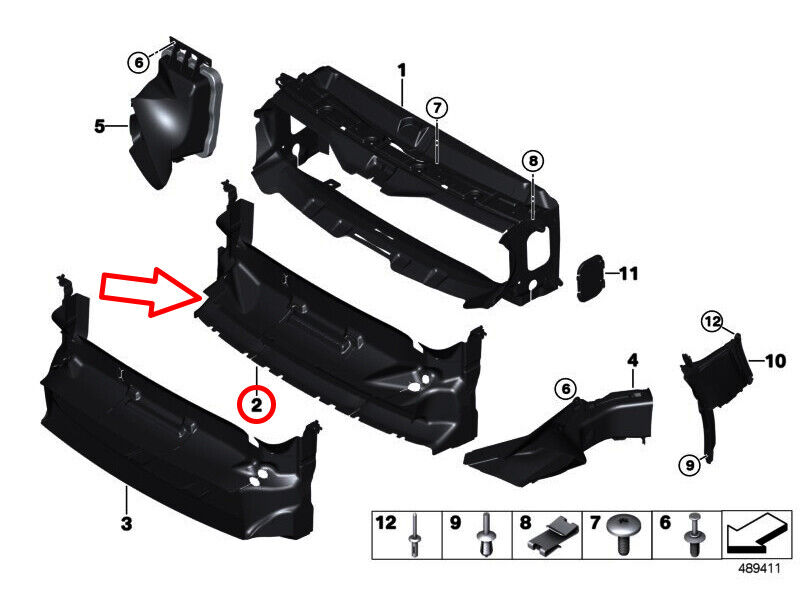 ჰაერის შემშვები M-SPORT BMW 3 S F30/F31 2013-2018
