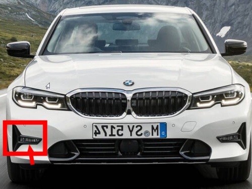 ცხაურა დახურული მარჯვენა - BMW 3 S G20 - 2020- ცხაურა დახურული მარჯვენა - BMW 3 S G20 - 2020-