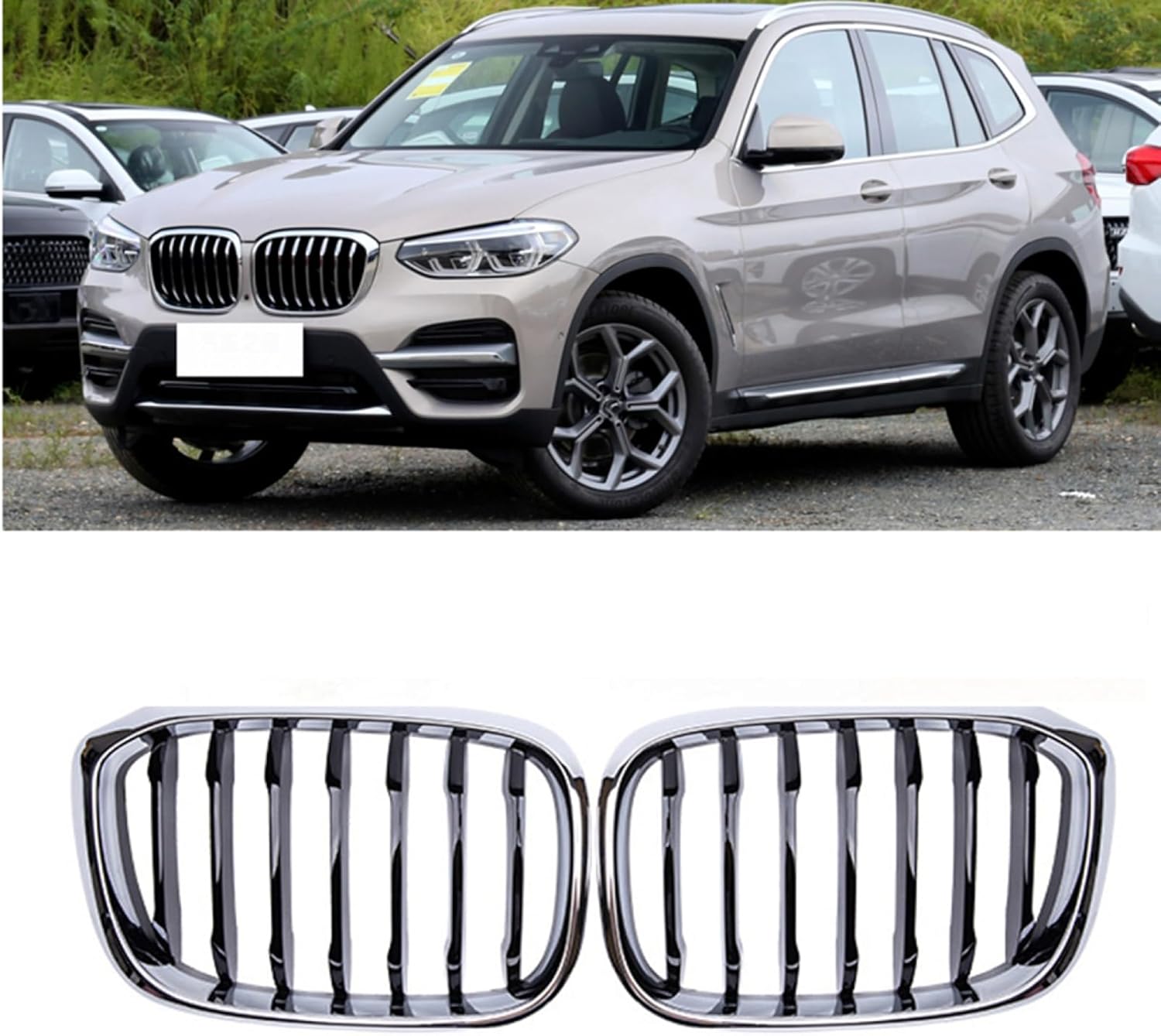 ბადე მარცხენა - BMW X3 G01 2018-/ X4 G02 2018-2021 ბადე მარცხენა - BMW X3 G01 2018-/ X4 G02 2018-2021