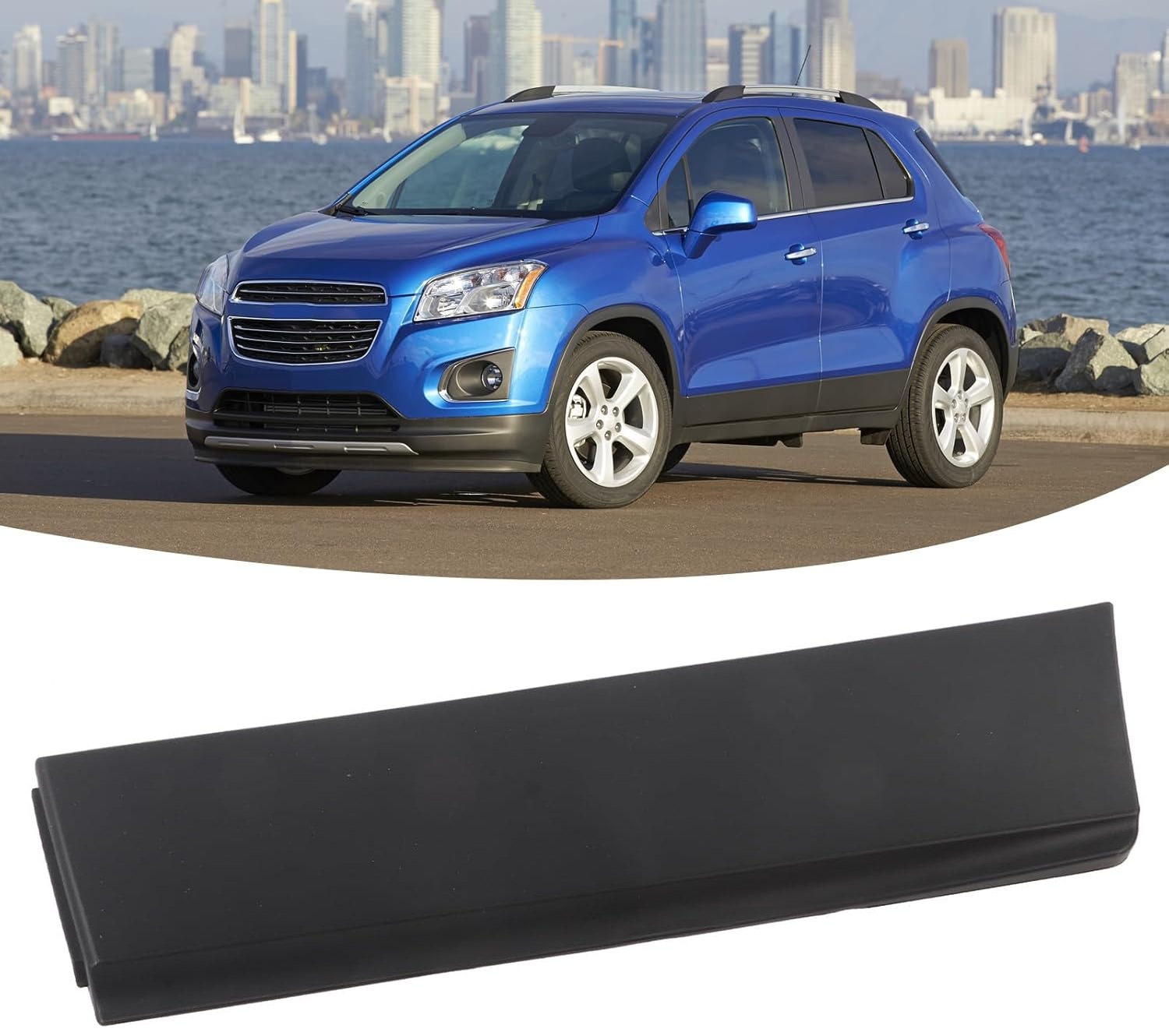 მოლდინგი უკანა კარის მარცხენა - CHEVROLET TRAX 2014-2016 მოლდინგი უკანა კარის მარცხენა - CHEVROLET TRAX 2014-2016