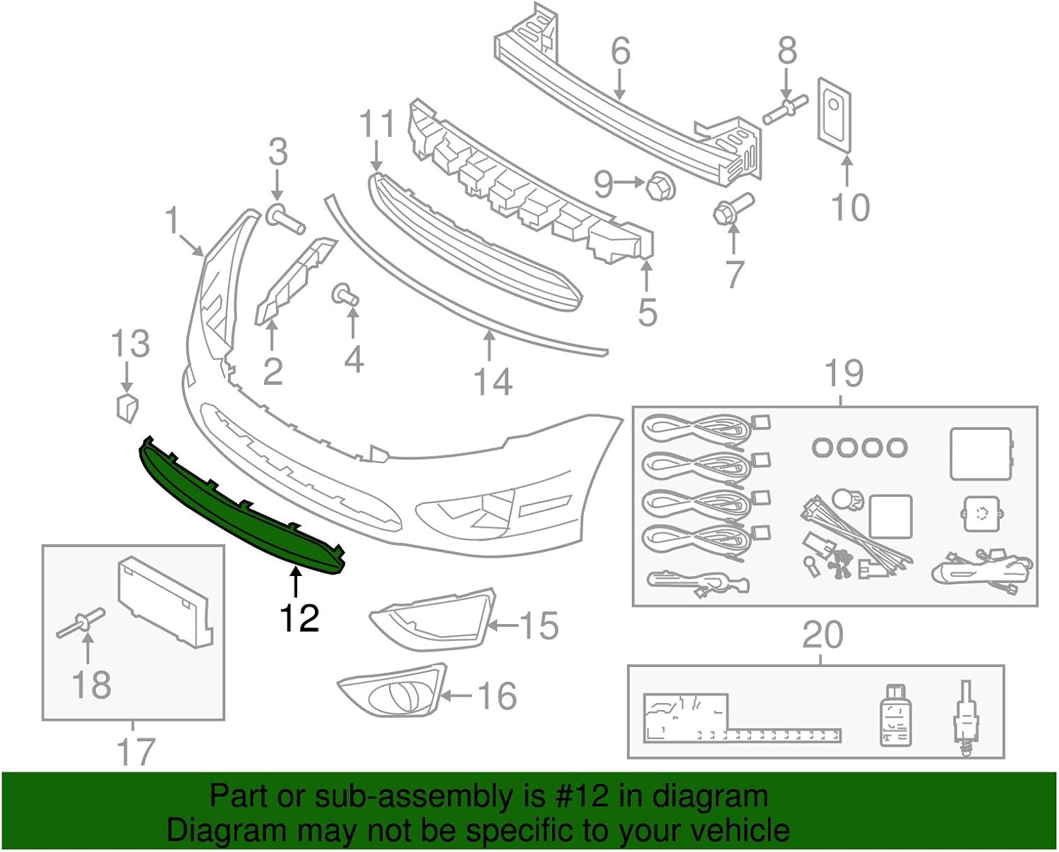 მოლდინგი ბადის ქრომი - FORD FUSION 2010-2013 მოლდინგი ბადის ქრომი - FORD FUSION 2010-2013
