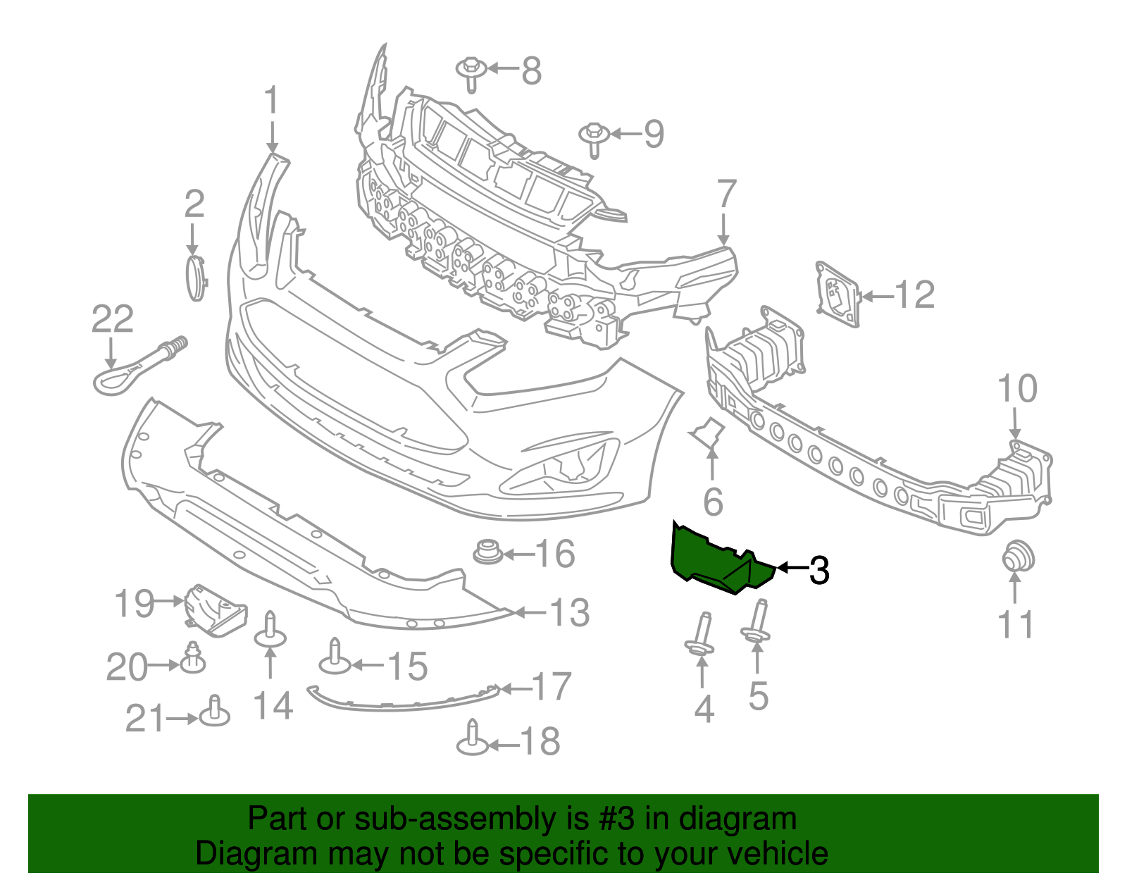 Bracket front right