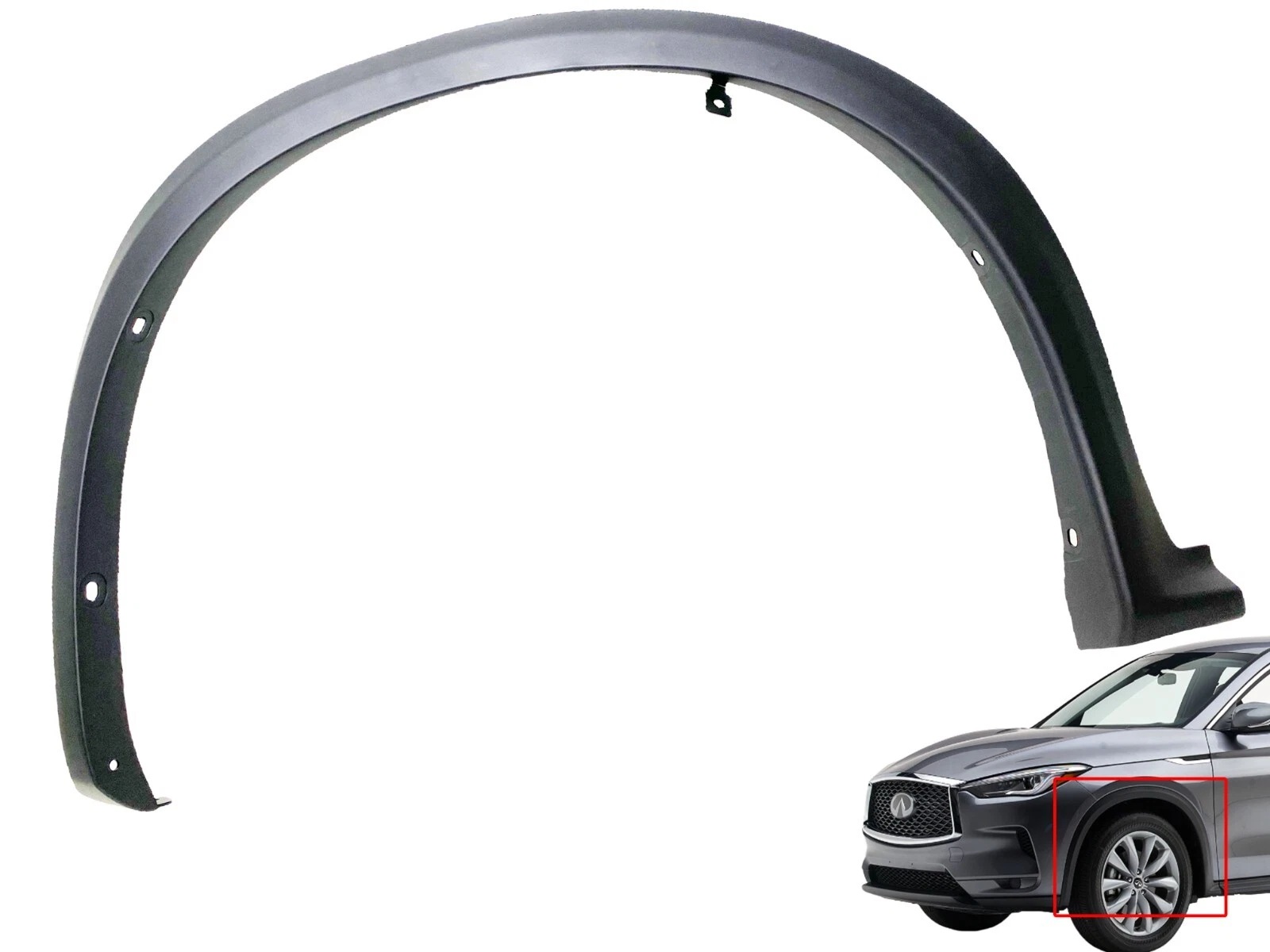 მოლდინგი ფრთის წინა მარცხენა - INFINITI QX50 2019-