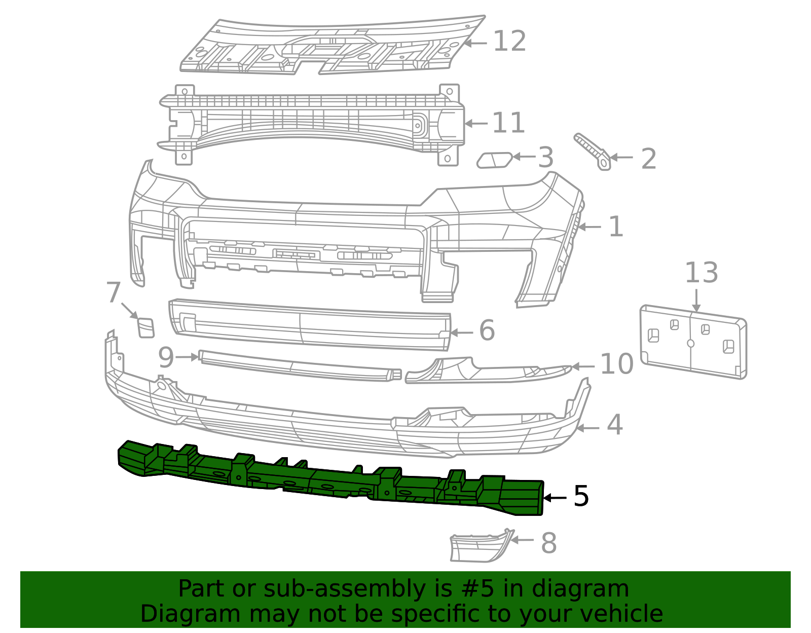 სამაგრი წინა ბამპერის ქვედა - JEEP GRAND CHEROKEE L 2021-/GRAND CHEROKEE 2022-
