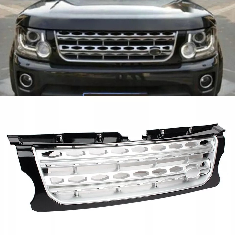 ბადე შავი ვერცხლისფერი მოლდინგით - LAND ROVER DISCOVERY 3 L319 2010-2014