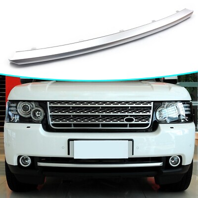 მოლდინგი ვერცხლისფერი წინა ბამპერის - RANGE ROVER L322 2010-2012