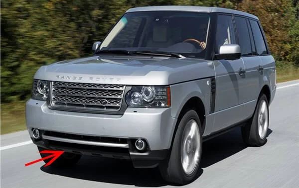 სპოილერი წინა ბამპერის - RANGE ROVER L322 2010-2012
