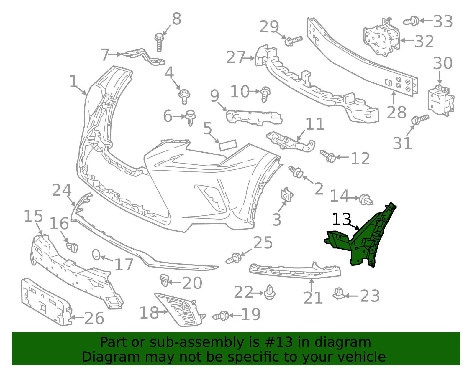 брекет передний правый левый