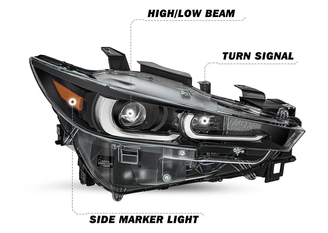 მაშუქი წინა მარჯვენა W/LEVELLING- MAZDA CX5 2022-