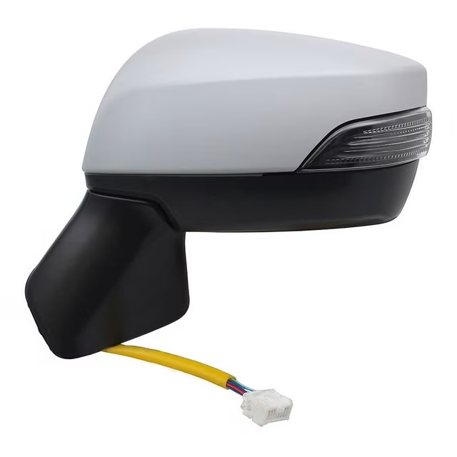 side mirror lh w/signal
