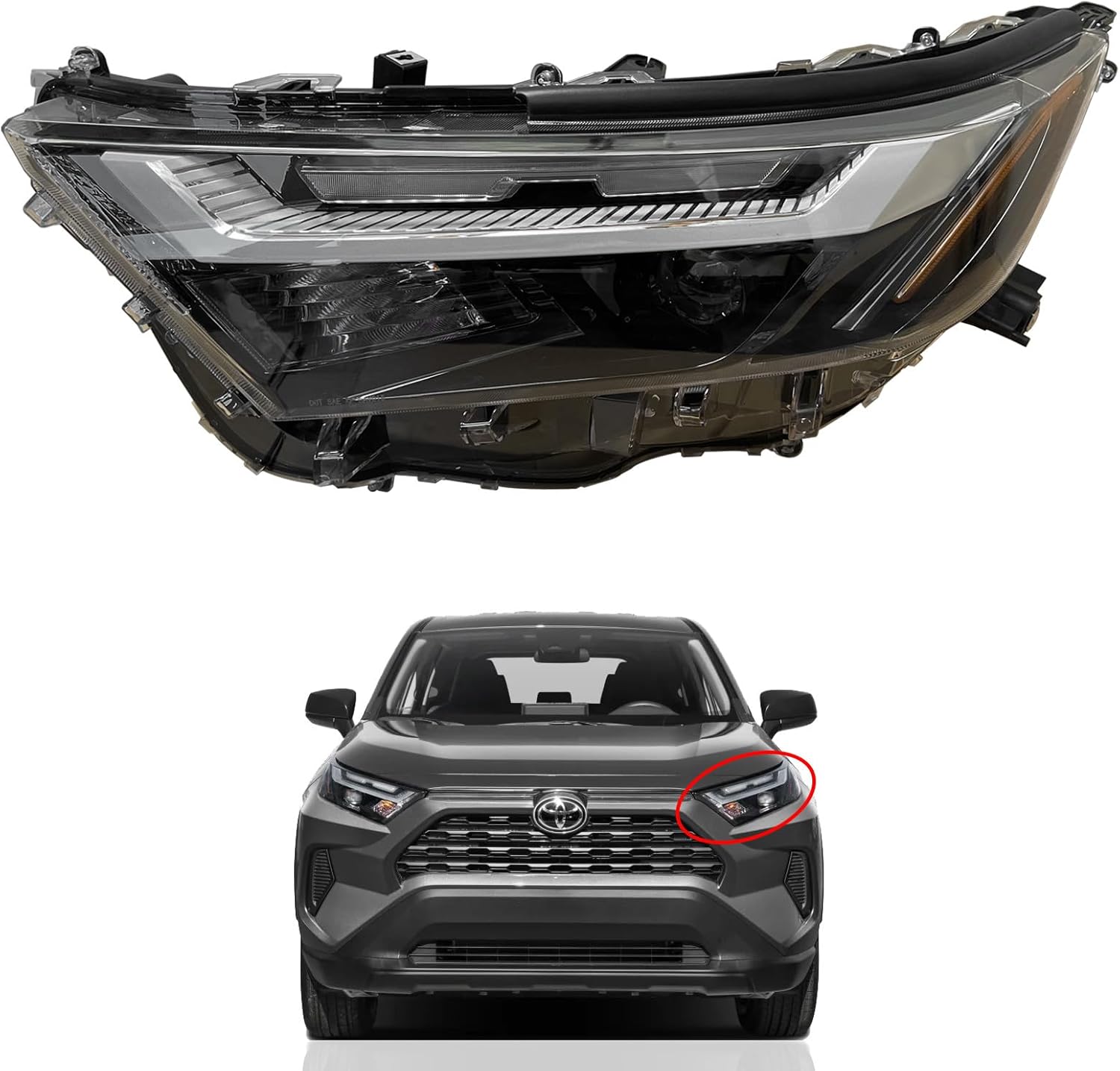 მაშუქი წინა მარცხენა LED - TOYOTA RAV4 2022-
