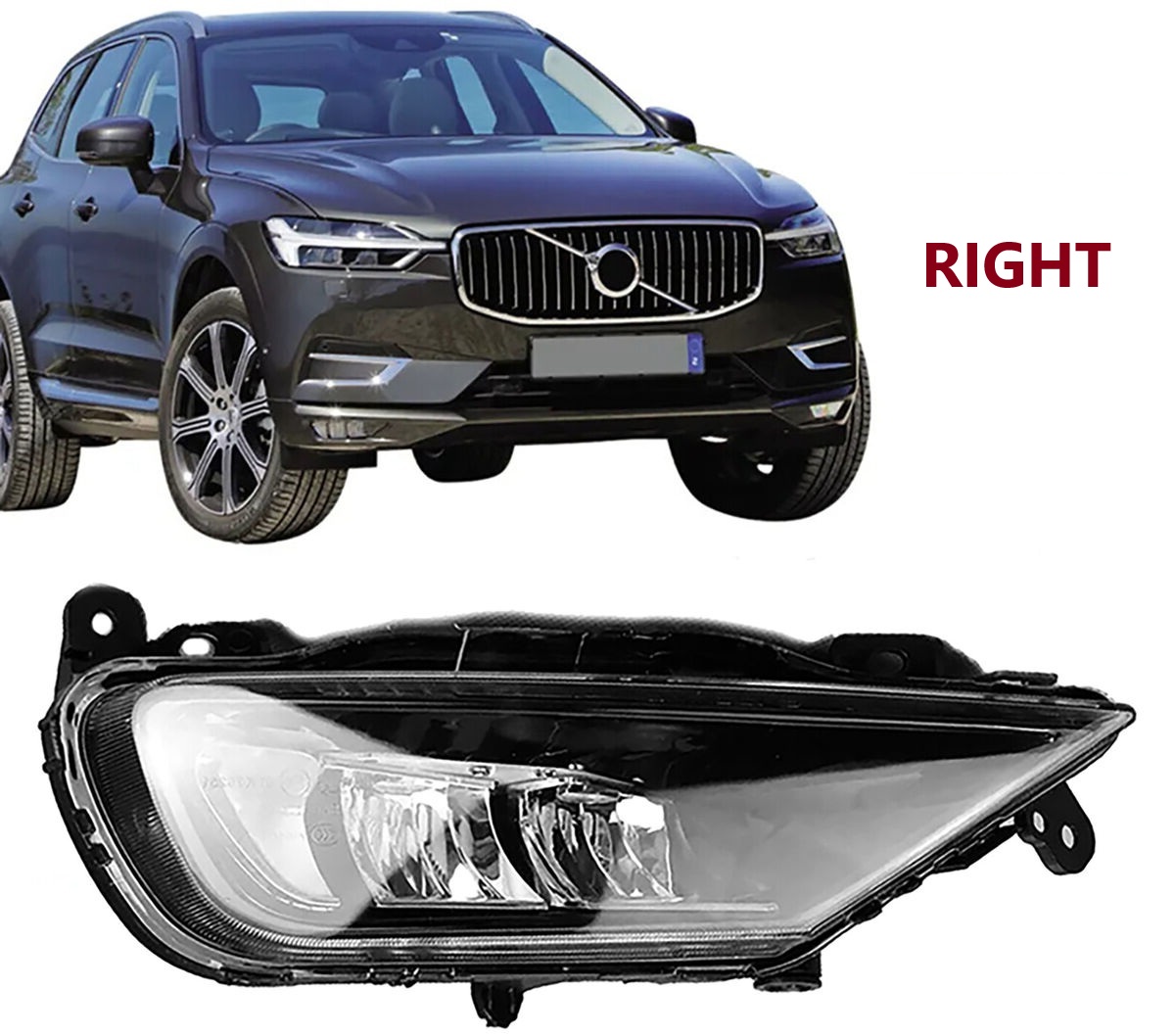 მაშუქი სანისლე მარჯვენა LED - VOLVO XC60 2017-2021